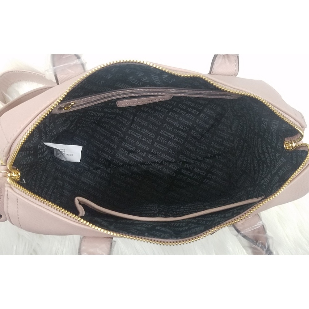 💥NEW STEVE MADDEN Blush Pink Satchel - Picture 3 of 8